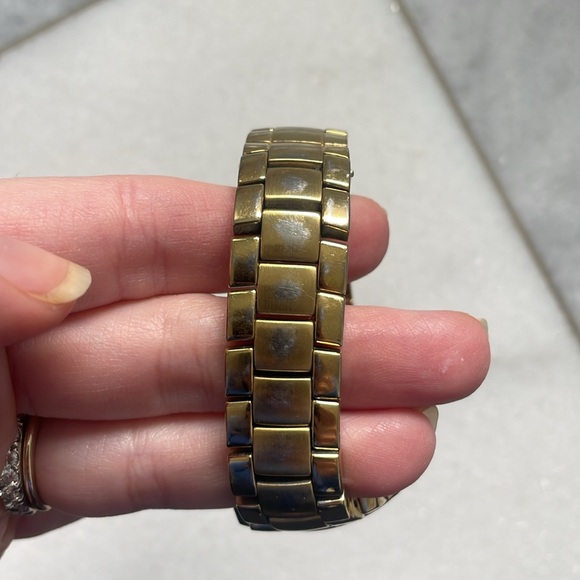 Michael Kors Gold & Diamond Watch - Picture 3 of 8